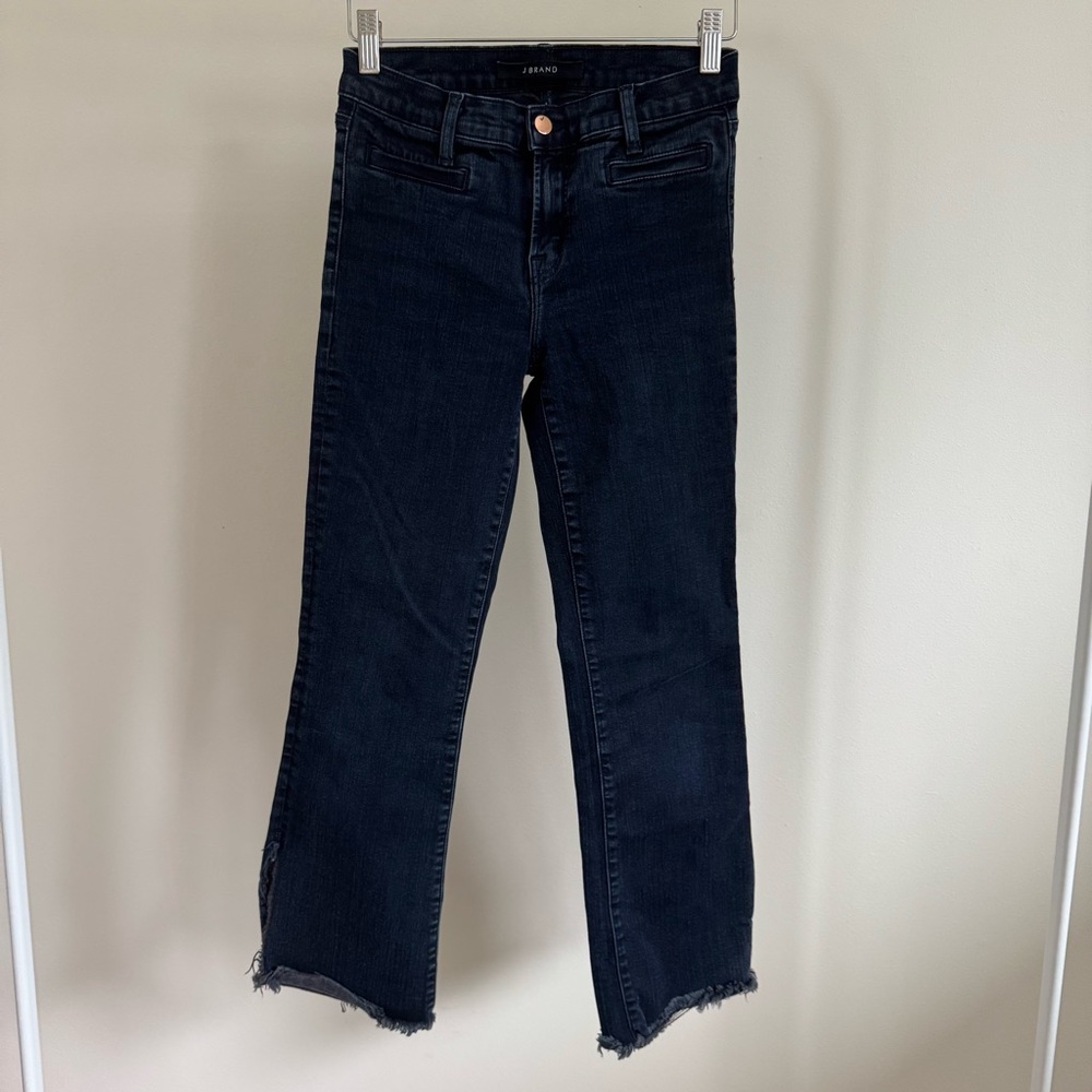J Brand Women's Dark Blue Ankle Jeans